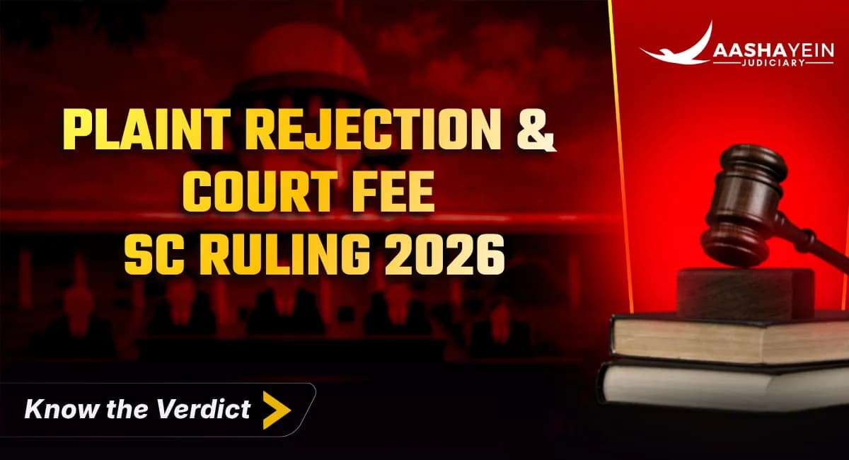Plaint Cannot Be Rejected Over Court Fee When Ad Valorem Liability Depends on Disputed Fact — SC (August 25, 2026)