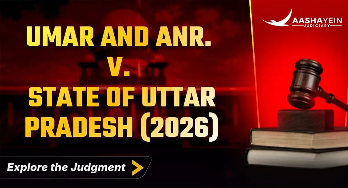 Umar and Anr v State of Uttar Pradesh (2026): Accused Must Be Heard Before Cognizance Under BNSS
