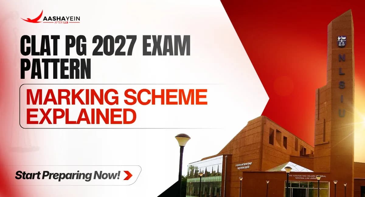 CLAT PG Exam Pattern & Marking Scheme Explained