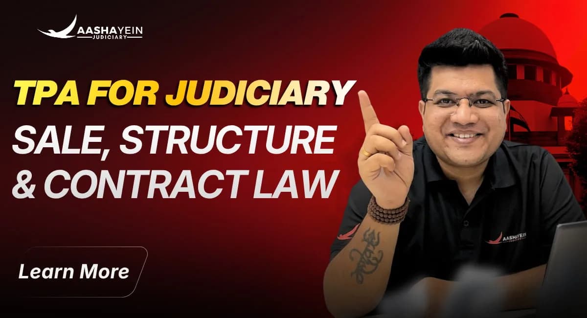 Transfer of Property Act for Judiciary: Structure, Sale, and Where Contract Law Fits