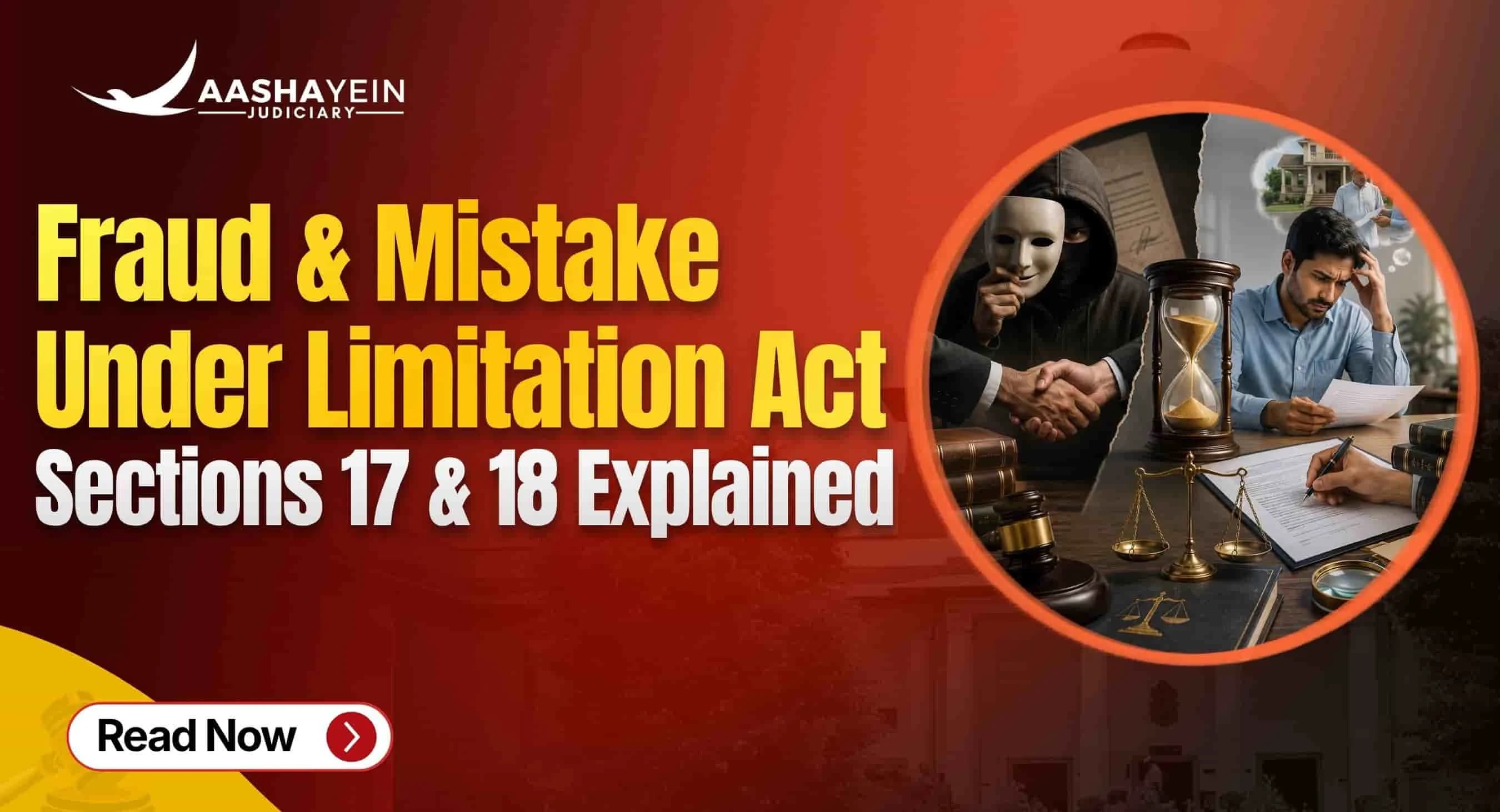 Effect of Fraud and Mistake on Limitation: Sections 17 and 18 of the Limitation Act, 1963 Explained