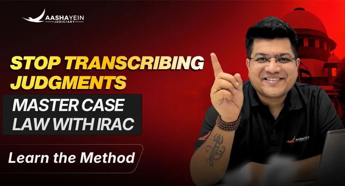 Stop Transcribing Judgments: The IRAC Method for Judiciary Case Law Notes