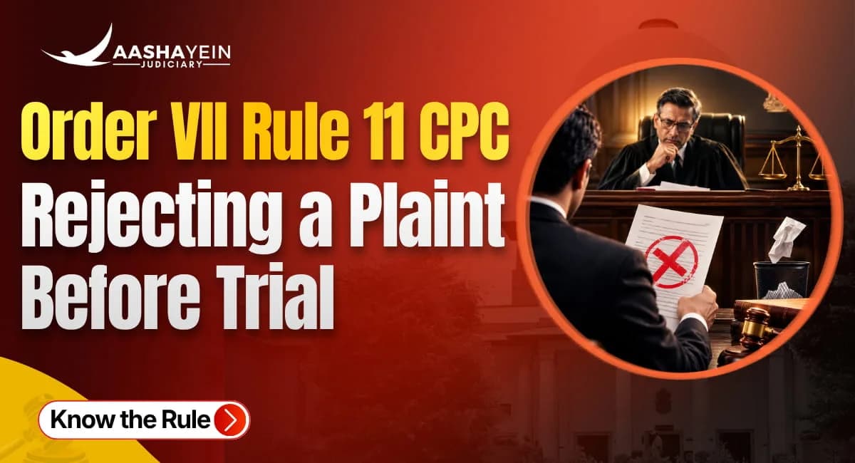 Order VII Rule 11 CPC: The Provision That Kills a Bad Suit Before Trial Even Begins