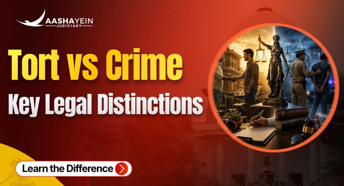Tort vs Crime: Key Differences Every Judiciary Aspirant Should Know