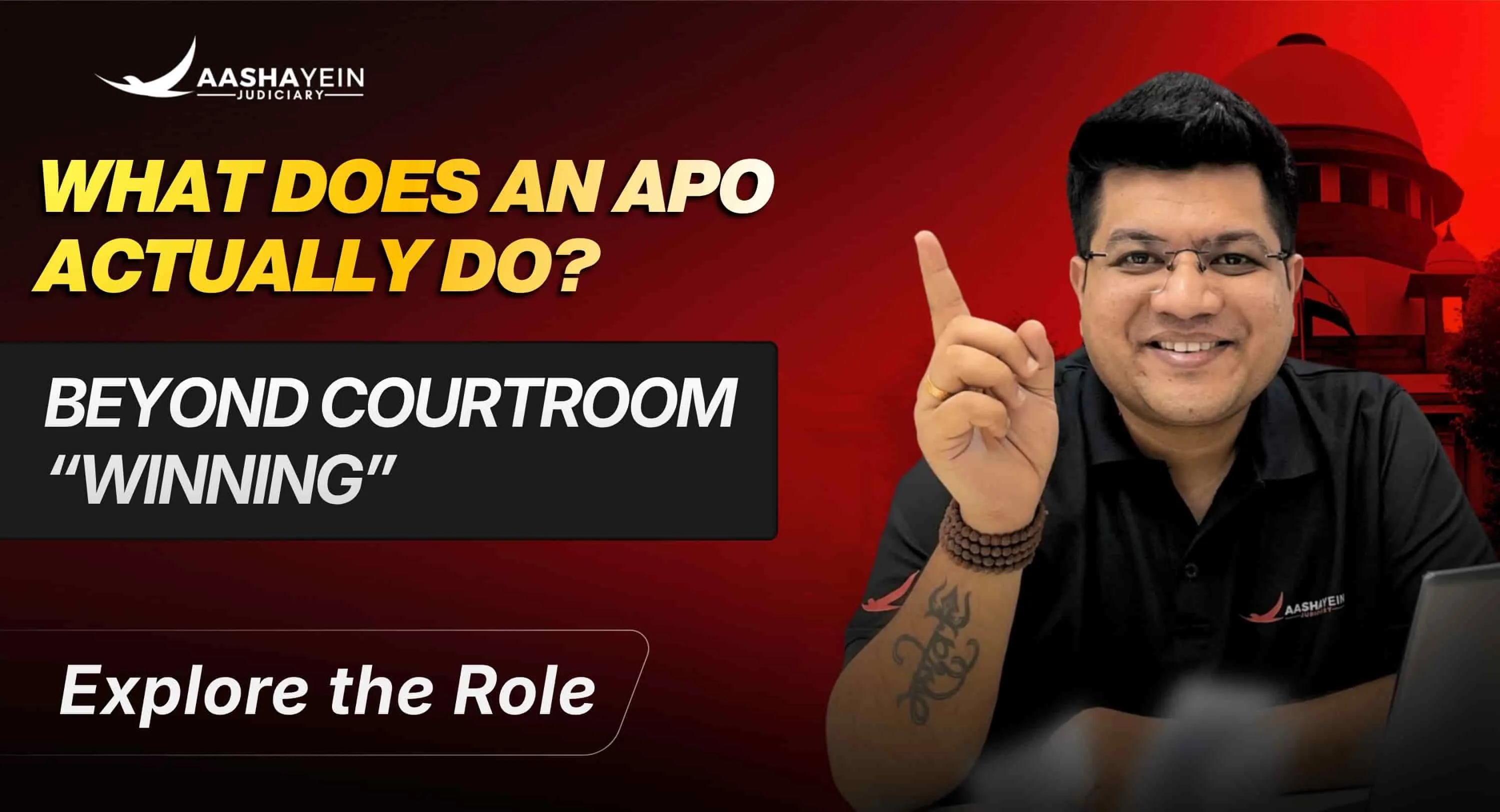 What an APO Actually Does All Day, and Why 'Winning' Is Not the Job Description