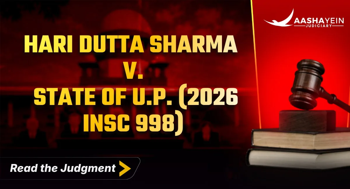 Hari Dutta Sharma v. State of U.P. (2026 INSC 998) — RBI Told to Actually Enforce Recovery Guidelines That Have 'Existed Only on Paper'