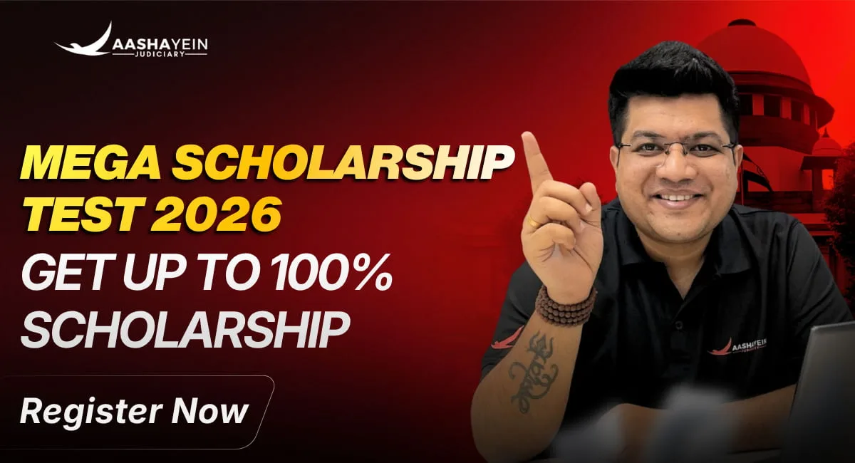 Mega Scholarship Test on 25 October: Up to 100% Off the New Judiciary Foundation Batch