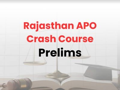 Rajasthan APO Crash Course – Prelims