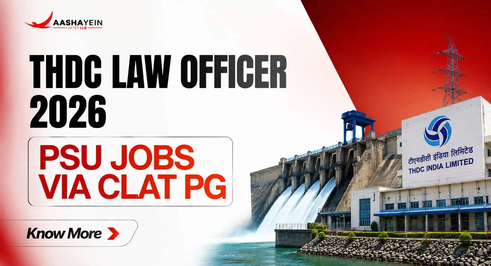 THDC Law Officer Recruitment 2026: PSU Jobs Through CLAT PG 2027