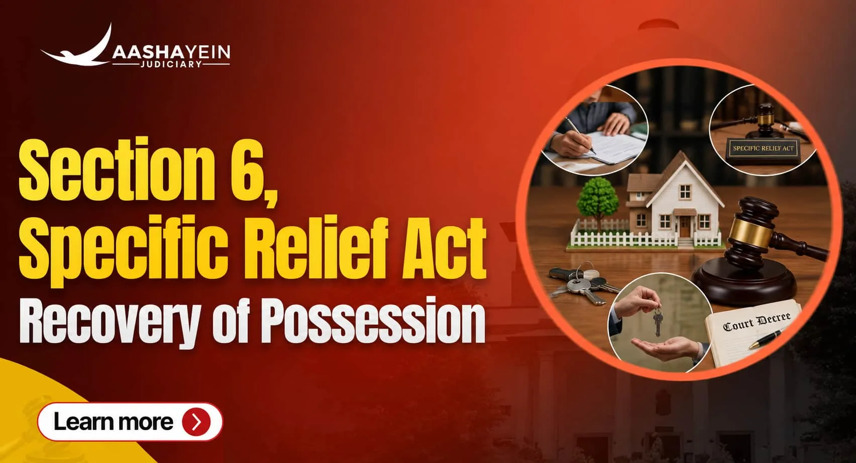 Suit by Person Dispossessed of Immovable Property: Section 6 of the Specific Relief Act, 1963 Explained