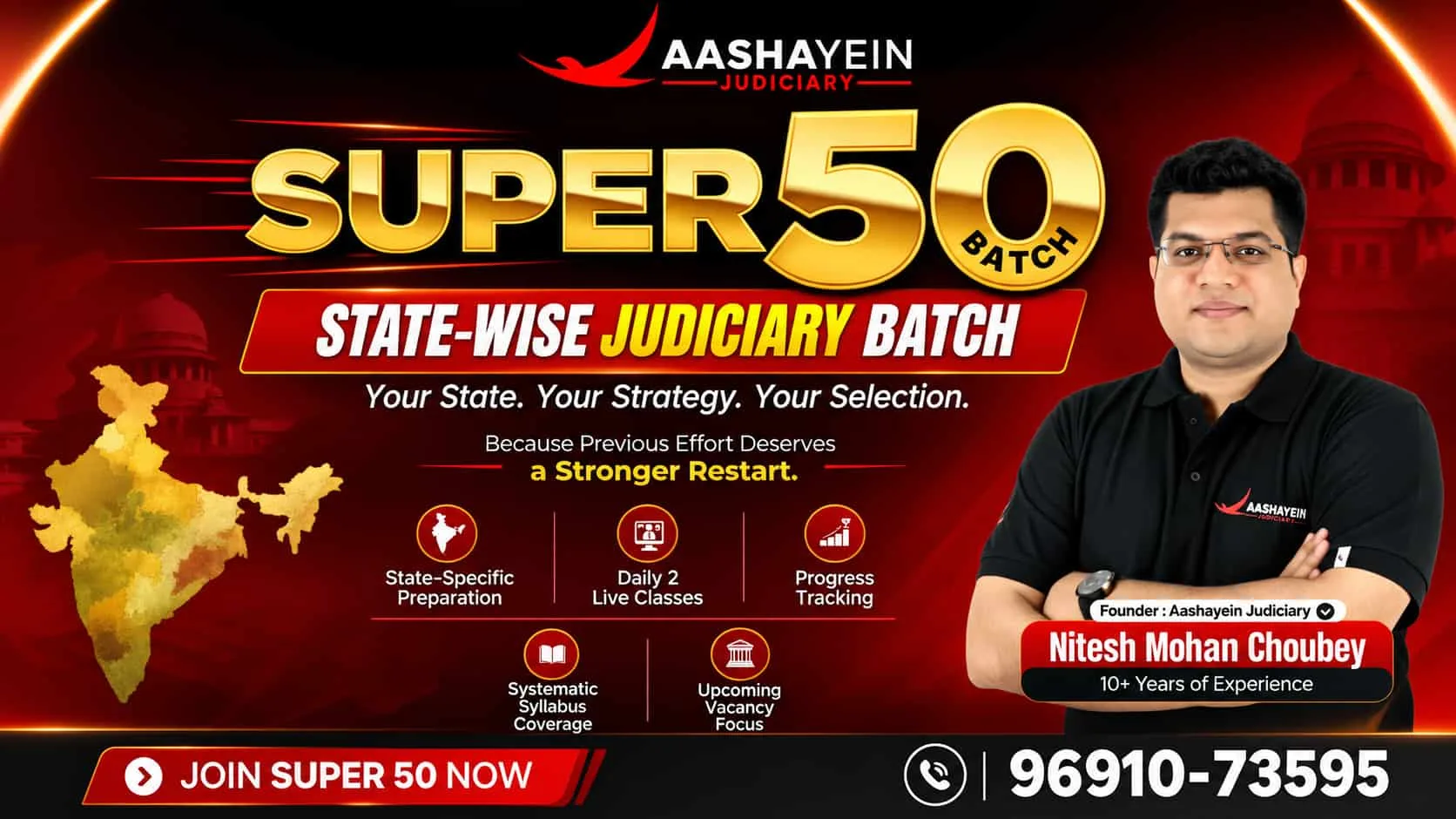 SUPER 50 | STATE-WISE JUDICIARY BATCH IS HERE!