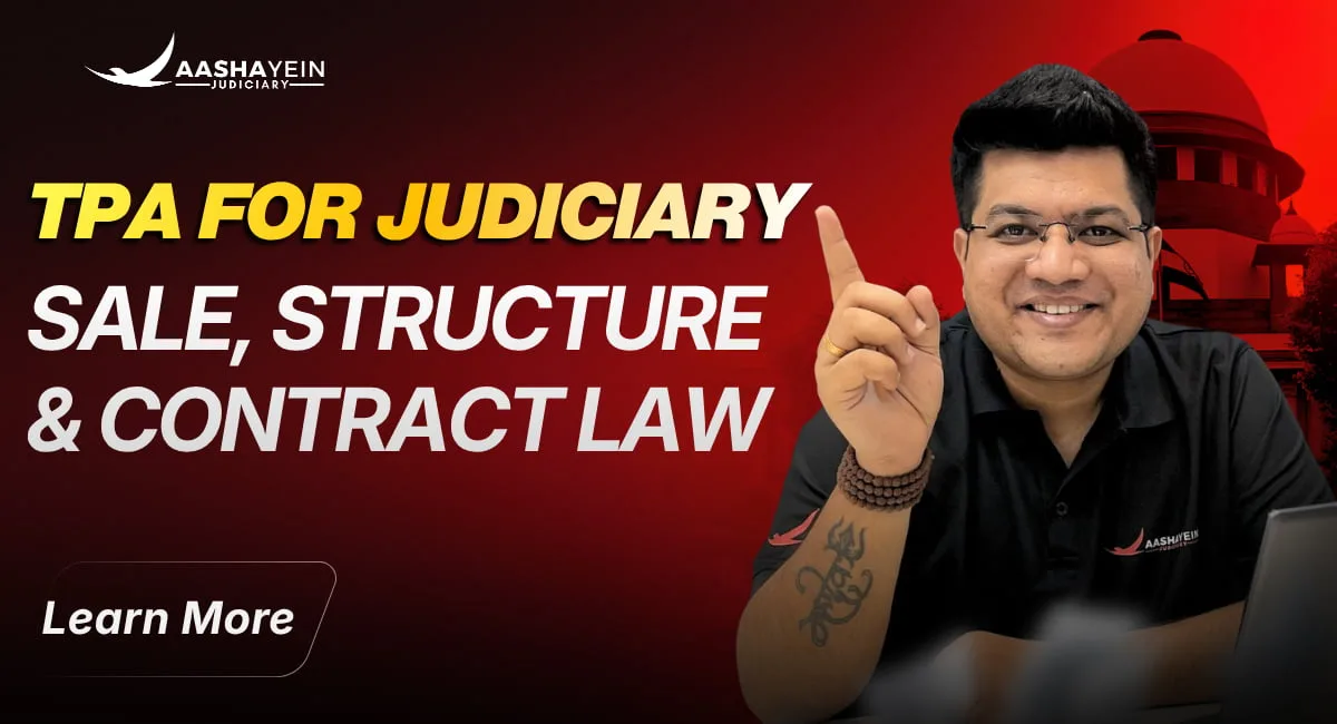 Transfer of Property Act for Judiciary: Structure, Sale, and Where Contract Law Fits