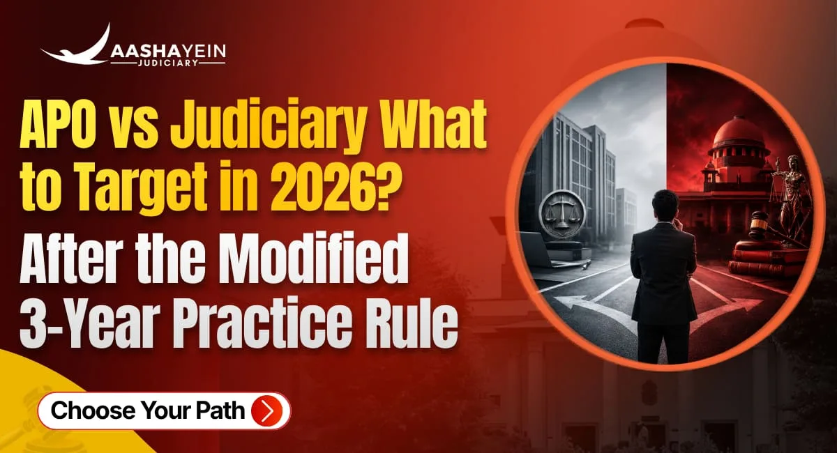 APO vs Judiciary After the Modified Three Year Practice Rule: Which Should You Target in 2026?