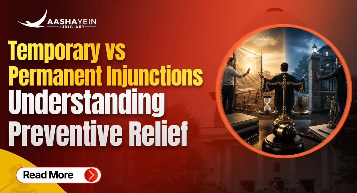 Temporary vs Permanent Injunctions: Understanding Preventive Relief Under the Specific Relief Act