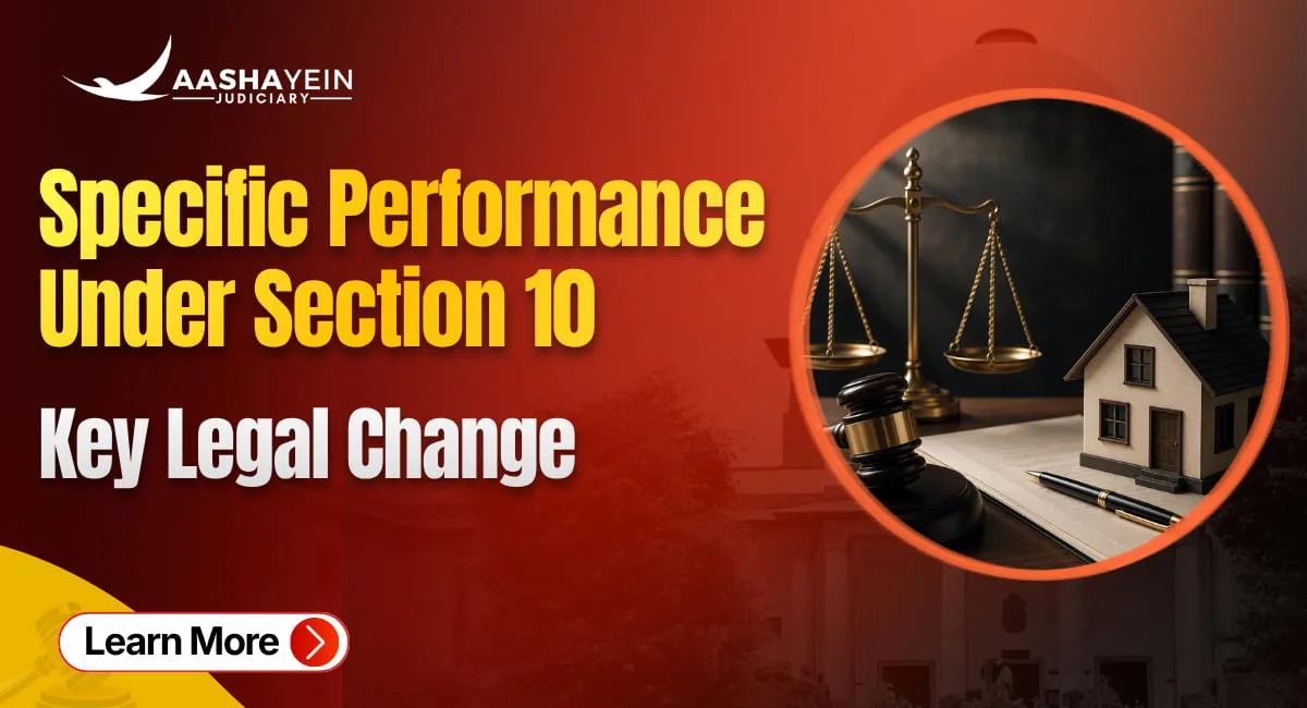 Specific Performance Under Section 10: Why It Is No Longer a Matter of Court's Discretion
