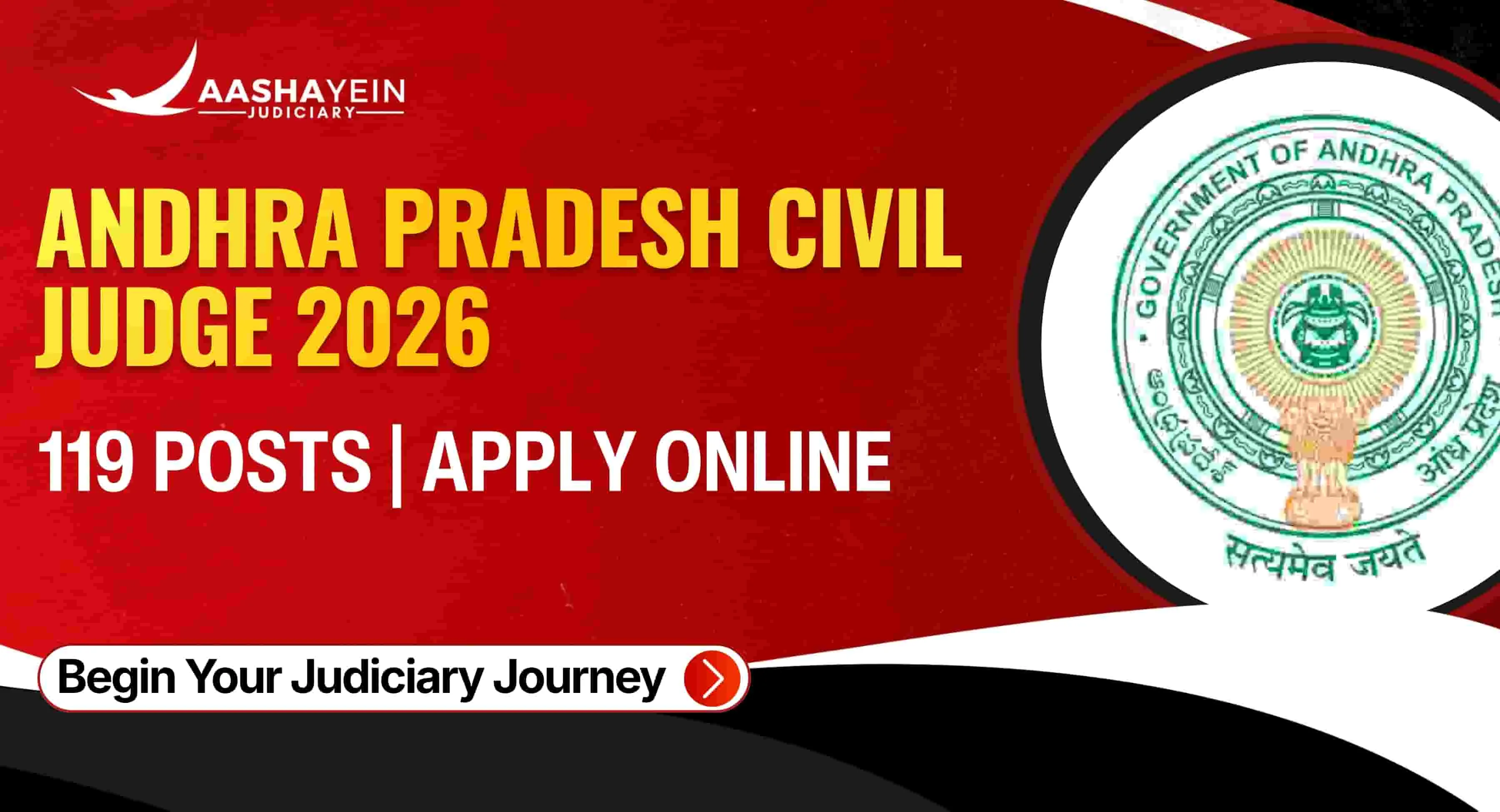 Andhra Pradesh Civil Judge Recruitment 2026: Apply Online, 119 Vacancies, Eligibility & Exam Details