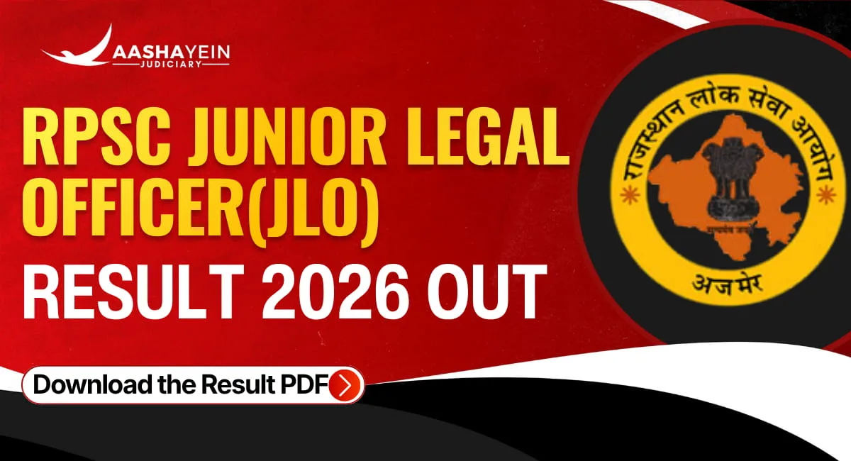 RPSC Junior Legal Officer Result 2026 Out: 36 Candidates Shortlisted for Interview